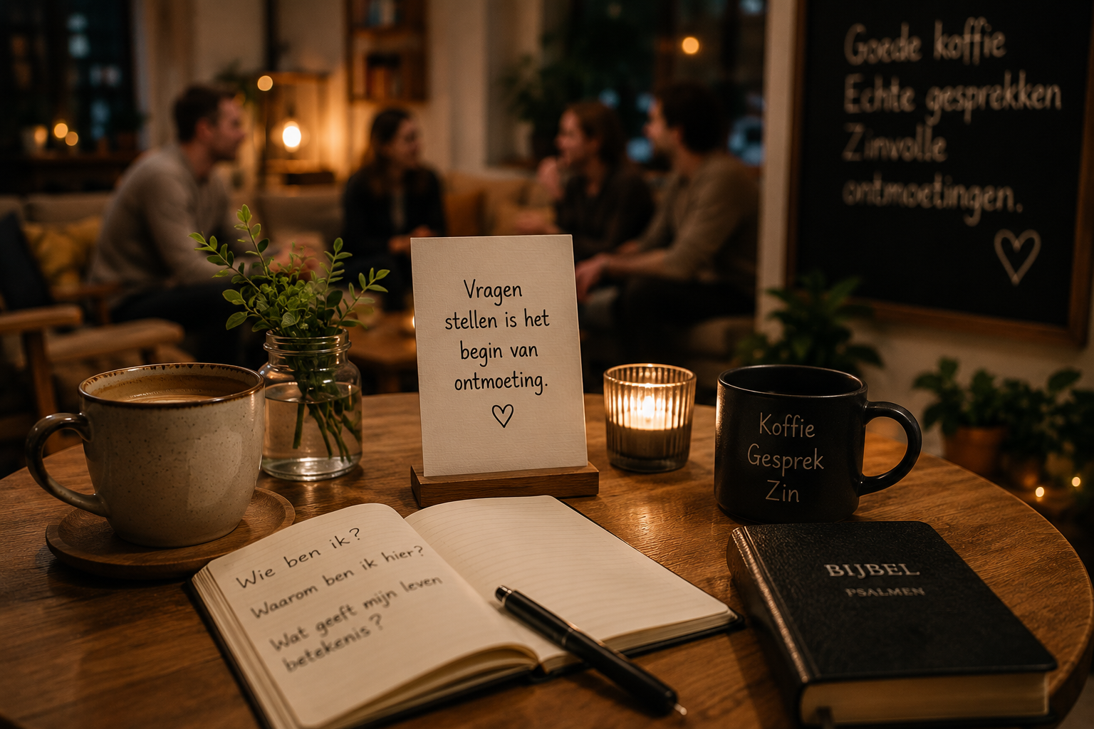 Koffie en vragen